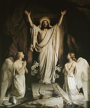 Carl Heinrich Bloch Painting - The Resurrection2 Carl Heinrich Bloch